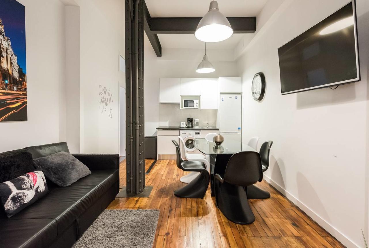 M&F Gran Via 3 Hab Apartment มาดริด ภายนอก รูปภาพ