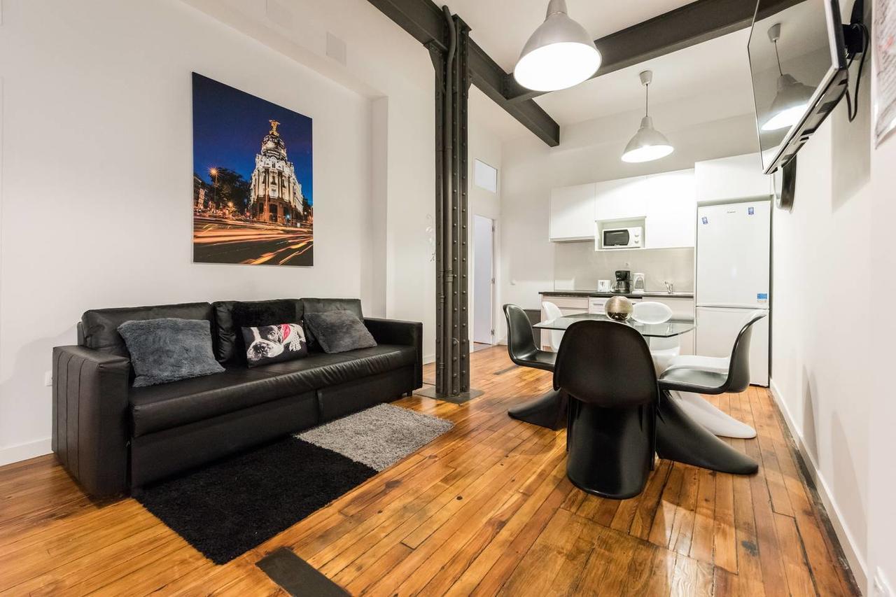 M&F Gran Via 3 Hab Apartment มาดริด ภายนอก รูปภาพ
