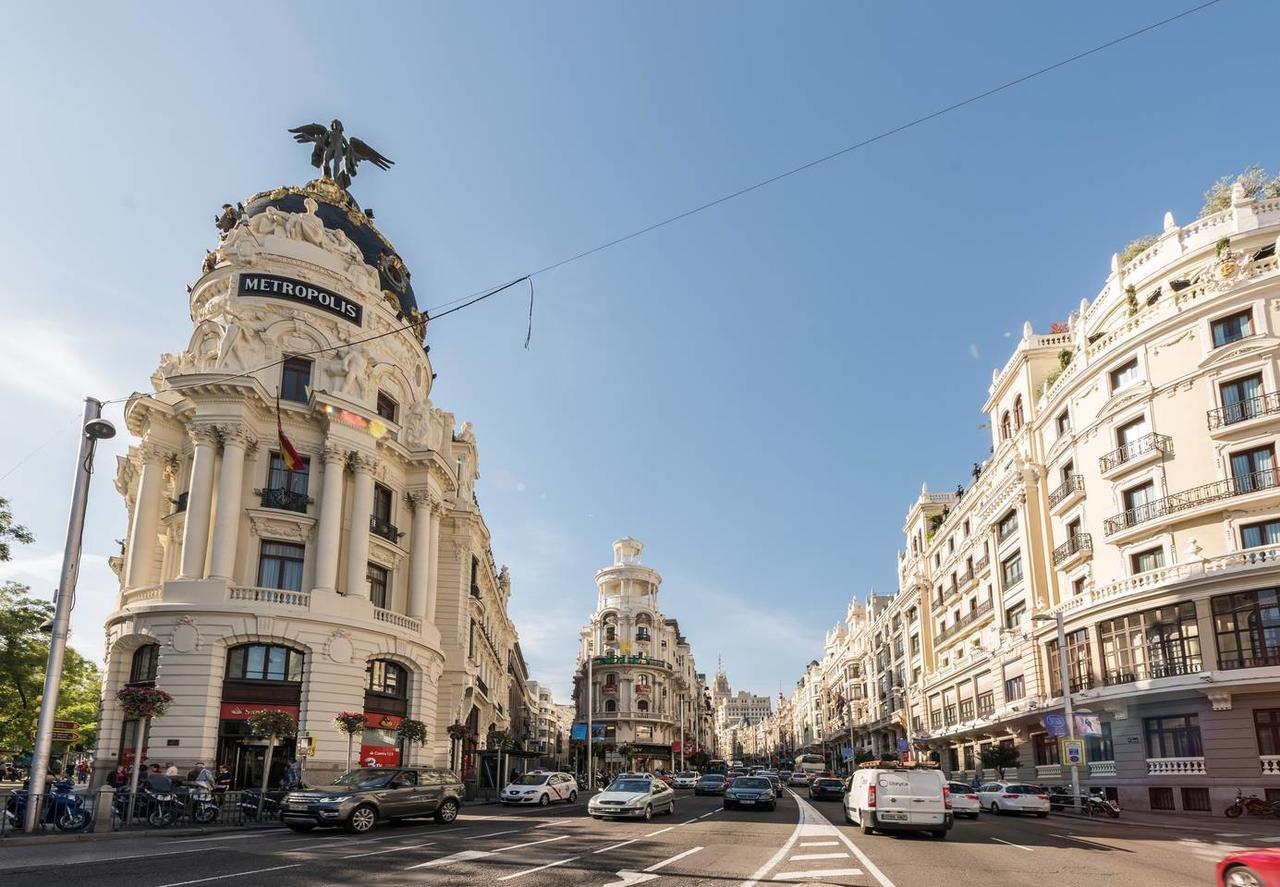 M&F Gran Via 3 Hab Apartment มาดริด ภายนอก รูปภาพ